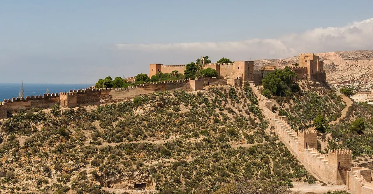 Vista de la Alcazaba de Almería