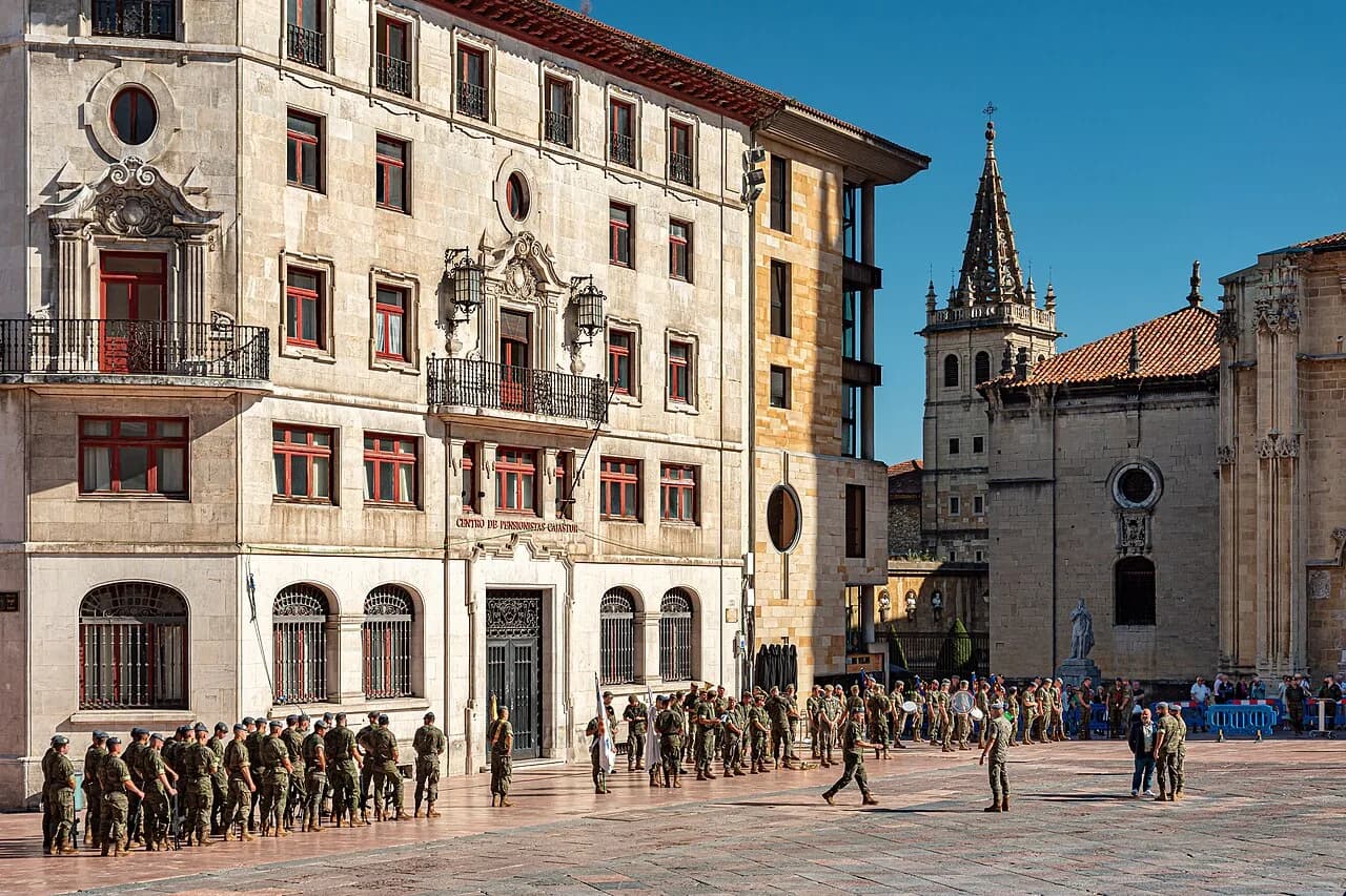 Plaza de la Catedral de Oviedo