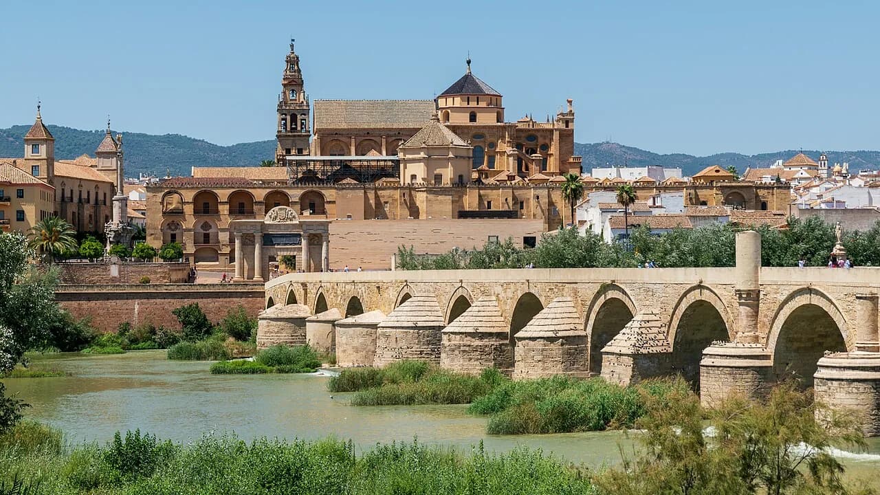 Puente romano y centro histórico de Córdoba