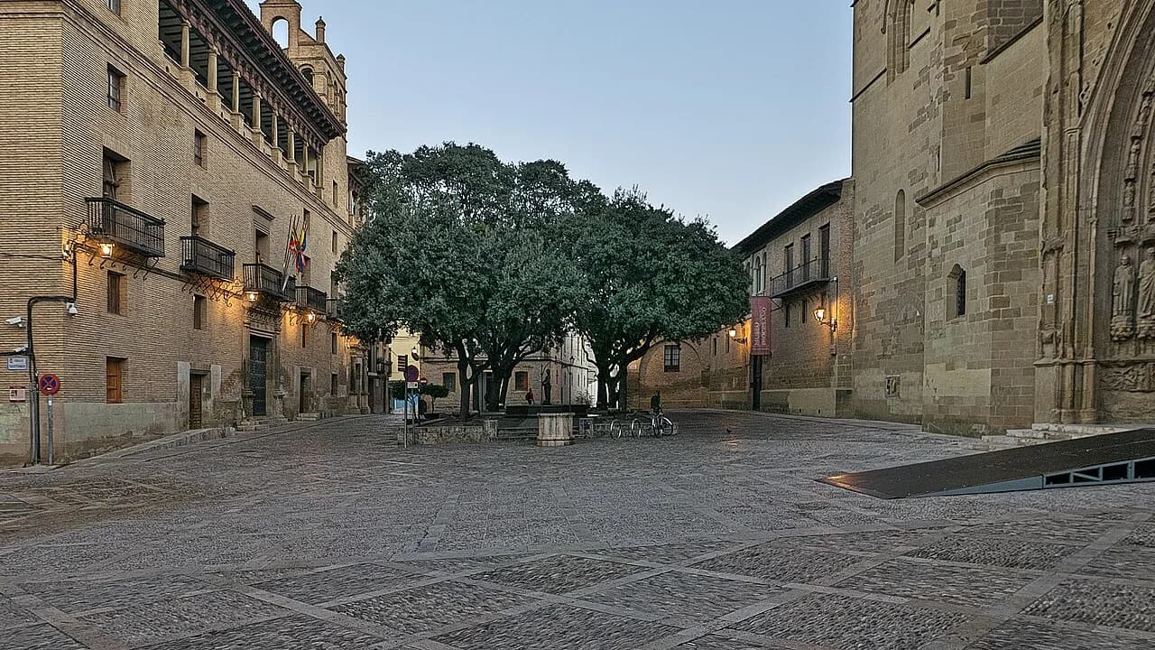 Plaza de la Catedral de Huesca