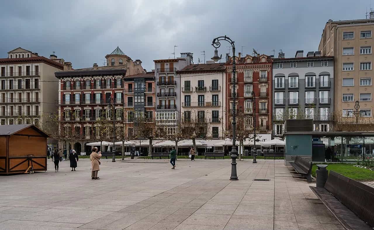 Plaza del Castillo en Pamplona